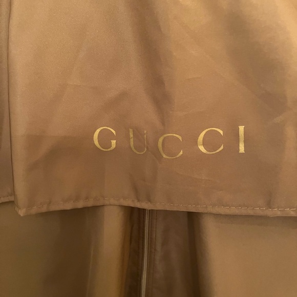 Gucci Wool/Mink Peacoat, Removable Collar, EUC w/original garment bag. Ford Era - Picture 8 of 9